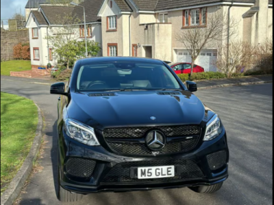 MERCEDES-BENZ AMG GLE 43 4MATIC A MERCEDES-BENZ AMG GLE 43 4MATIC ENGINE SIZE 3.0 Litres FUEL PETROL BODY 4 DOOR COUPE TRANSMISSION AUTOMATIC SEATS 5 COLOUR BLACK REG DATE 27/01/2017 65110 Miles BLACK LY66 UHR