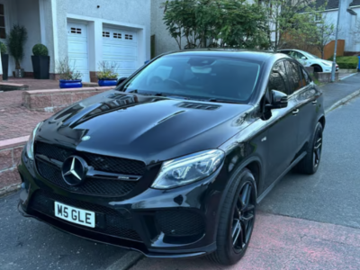 MERCEDES-BENZ AMG GLE 43 4MATIC A MERCEDES-BENZ AMG GLE 43 4MATIC ENGINE SIZE 3.0 Litres FUEL PETROL BODY 4 DOOR COUPE TRANSMISSION AUTOMATIC SEATS 5 COLOUR BLACK REG DATE 27/01/2017 65110 Miles BLACK LY66 UHR