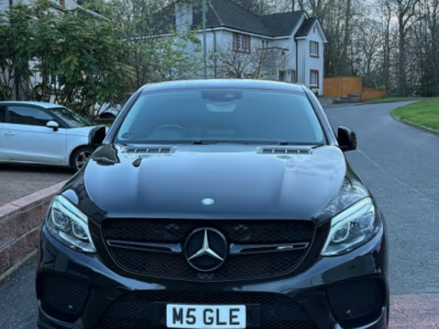 MERCEDES-BENZ AMG GLE 43 4MATIC A MERCEDES-BENZ AMG GLE 43 4MATIC ENGINE SIZE 3.0 Litres FUEL PETROL BODY 4 DOOR COUPE TRANSMISSION AUTOMATIC SEATS 5 COLOUR BLACK REG DATE 27/01/2017 65110 Miles BLACK LY66 UHR