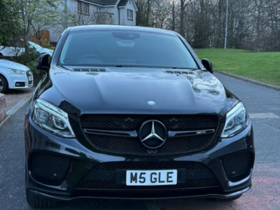 MERCEDES-BENZ AMG GLE 43 4MATIC A MERCEDES-BENZ AMG GLE 43 4MATIC ENGINE SIZE 3.0 Litres FUEL PETROL BODY 4 DOOR COUPE TRANSMISSION AUTOMATIC SEATS 5 COLOUR BLACK REG DATE 27/01/2017 65110 Miles BLACK LY66 UHR