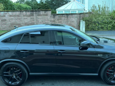 MERCEDES-BENZ AMG GLE 43 4MATIC A MERCEDES-BENZ AMG GLE 43 4MATIC ENGINE SIZE 3.0 Litres FUEL PETROL BODY 4 DOOR COUPE TRANSMISSION AUTOMATIC SEATS 5 COLOUR BLACK REG DATE 27/01/2017 65110 Miles BLACK LY66 UHR