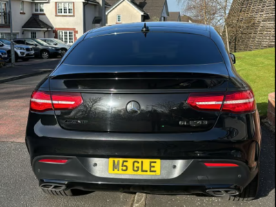 MERCEDES-BENZ AMG GLE 43 4MATIC A MERCEDES-BENZ AMG GLE 43 4MATIC ENGINE SIZE 3.0 Litres FUEL PETROL BODY 4 DOOR COUPE TRANSMISSION AUTOMATIC SEATS 5 COLOUR BLACK REG DATE 27/01/2017 65110 Miles BLACK LY66 UHR