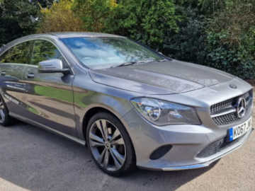 MERCEDES-BENZ CLA 180 SPORT ENGINE SIZE 1.6 Litres FUEL PETROL BODY 5 DOOR ESTATE TRANSMISSION MANUAL SEATS 5 COLOUR GREY REG DATE 09/02/2018 55640 Miles KO67 JWX