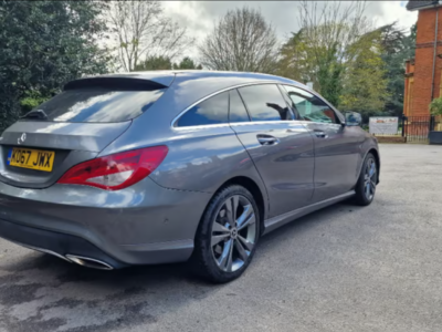 MERCEDES-BENZ CLA 180 SPORT ENGINE SIZE 1.6 Litres FUEL PETROL BODY 5 DOOR ESTATE TRANSMISSION MANUAL SEATS 5 COLOUR GREY REG DATE 09/02/2018 55640 Miles KO67 JWX