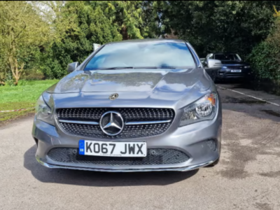 MERCEDES-BENZ CLA 180 SPORT ENGINE SIZE 1.6 Litres FUEL PETROL BODY 5 DOOR ESTATE TRANSMISSION MANUAL SEATS 5 COLOUR GREY REG DATE 09/02/2018 55640 Miles KO67 JWX