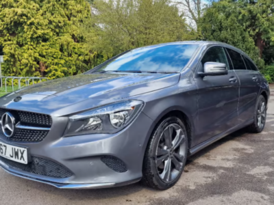 MERCEDES-BENZ CLA 180 SPORT ENGINE SIZE 1.6 Litres FUEL PETROL BODY 5 DOOR ESTATE TRANSMISSION MANUAL SEATS 5 COLOUR GREY REG DATE 09/02/2018 55640 Miles KO67 JWX