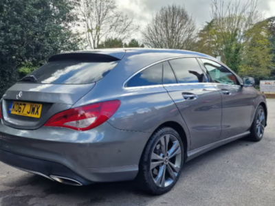 MERCEDES-BENZ CLA 180 SPORT ENGINE SIZE 1.6 Litres FUEL PETROL BODY 5 DOOR ESTATE TRANSMISSION MANUAL SEATS 5 COLOUR GREY REG DATE 09/02/2018 55640 Miles KO67 JWX