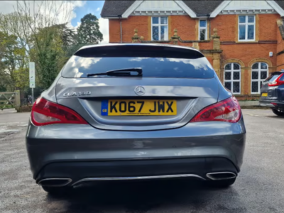 MERCEDES-BENZ CLA 180 SPORT ENGINE SIZE 1.6 Litres FUEL PETROL BODY 5 DOOR ESTATE TRANSMISSION MANUAL SEATS 5 COLOUR GREY REG DATE 09/02/2018 55640 Miles KO67 JWX