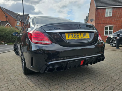 MERCEDES-BENZ AMG C 43 PREMIUM 4MATIC AUTO ENGINE SIZE 3.0 Litres FUEL PETROL BODY 4 DOOR SALOON TRANSMISSION AUTOMATIC SEATS 5 COLOUR BLACK REG DATE 02/09/2016 69330 Miles PX66 LML