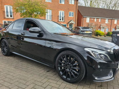 MERCEDES-BENZ AMG C 43 PREMIUM 4MATIC AUTO ENGINE SIZE 3.0 Litres FUEL PETROL BODY 4 DOOR SALOON TRANSMISSION AUTOMATIC SEATS 5 COLOUR BLACK REG DATE 02/09/2016 69330 Miles PX66 LML