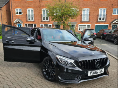 MERCEDES-BENZ AMG C 43 PREMIUM 4MATIC AUTO ENGINE SIZE 3.0 Litres FUEL PETROL BODY 4 DOOR SALOON TRANSMISSION AUTOMATIC SEATS 5 COLOUR BLACK REG DATE 02/09/2016 69330 Miles PX66 LML