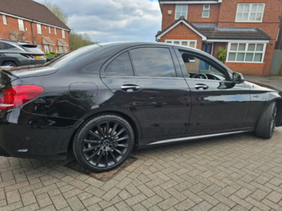 MERCEDES-BENZ AMG C 43 PREMIUM 4MATIC AUTO ENGINE SIZE 3.0 Litres FUEL PETROL BODY 4 DOOR SALOON TRANSMISSION AUTOMATIC SEATS 5 COLOUR BLACK REG DATE 02/09/2016 69330 Miles PX66 LML