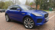 JAGUAR E-PACE R-DYNAMIC I AWD AUTO ENGINE SIZE 2.0 Litres FUEL PETROL BODY 5 DOOR ESTATE TRANSMISSION AUTOMATIC SEATS 5 COLOUR BLUE REG DATE 30/03/2018 26300 Miles YK18 UWY