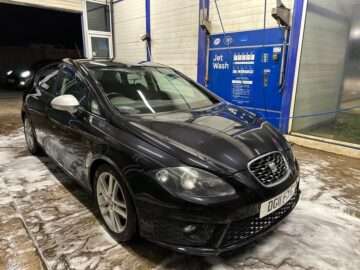 SEAT LEON FR TSI ENGINE SIZE 2.0 Litres FUEL PETROL BODY 5 DOOR HATCHBACK TRANSMISSION MANUAL SEATS 5 COLOUR BLACK REG DATE 18/03/2011 61500 miles DG11 FXE