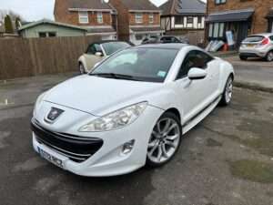 PEUGEOT RCZ 1.6 GT THP 156 WHITE, 2012  GT12 RCZ 58,080 Miles Kent