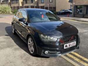 AUDI A1 S LINE TFSI  ENGINE SIZE 1.4 Litres FUEL PETROL BODY 3 DOOR HATCHBACK TRANSMISSION MANUAL SEATS 4 COLOUR BLACK REG DATE 19/04/2013 96,600 miles KM13 BZD  London