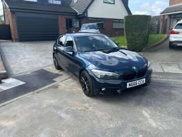 BMW 116D SPORT ENGINE SIZE 1.5 Litres FUEL DIESEL BODY 5 DOOR HATCHBACK TRANSMISSION MANUAL SEATS 5 COLOUR BLUE REG DATE 29/07/2016 66,650 miles N666 CCA/YA16 LGJ