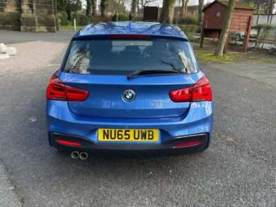 BMW MODEL 120D M SPORT ENGINE SIZE 2.0 Litres FUEL DIESEL BODY 3 DOOR HATCHBACK TRANSMISSION MANUAL SEATS 5 COLOUR BLUE REG DATE 16/10/2015 89050 Miles NU65 UWB