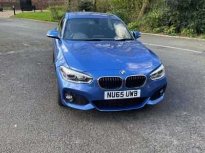 BMW MODEL 120D M SPORT ENGINE SIZE 2.0 Litres FUEL DIESEL BODY 3 DOOR HATCHBACK TRANSMISSION MANUAL SEATS 5 COLOUR BLUE REG DATE 16/10/2015 89050 Miles NU65 UWB