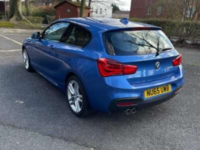 BMW MODEL 120D M SPORT ENGINE SIZE 2.0 Litres FUEL DIESEL BODY 3 DOOR HATCHBACK TRANSMISSION MANUAL SEATS 5 COLOUR BLUE REG DATE 16/10/2015 89050 Miles NU65 UWB