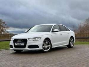 AUDI A6 S LINE TDI ULTRA S-A ENGINE SIZE 2 .0 Litres FUEL DIESEL BODY 4 DOOR SALOON TRANSMISSION SEMI AUTO SEATS 5 COLOUR WHITE REG DATE 15/12/2014 92,000 Miles PJ64 ZYY