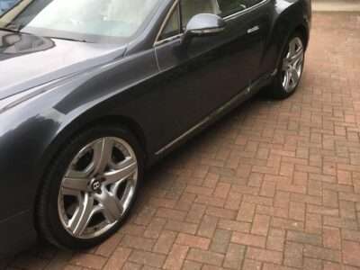 BENTLEY CONTINENTAL GT MDS AUTO ENGINE SIZE 6.0 Litres FUEL PETROL/ALCOHOL BODY 2 DOOR COUPE TRANSMISSION AUTOMATIC SEATS 4 COLOUR BLACK REG DATE 02/09/2011 25250 miles SPH 9F