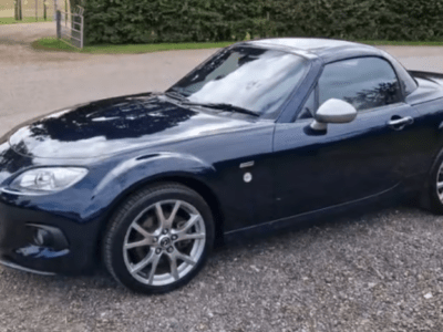 MAZDA MX-5 I RD-TER SPORT VENTURE ED ENGINE CC 1999 cc ENGINE SIZE 2.0 Litres FUEL PETROL BODY 2 DOOR CONVERTIBLE TRANSMISSION MANUAL SEATS 2 REG DATE 30/04/2014 47996 miles GY14 LBE