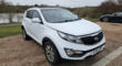 KIA SPORTAGE KX-2 CRDI ENGINE CC 1995 cc ENGINE SIZE 2.0 Litres FUEL DIESEL BODY 5 DOOR ESTATE TRANSMISSION MANUAL SEATS 5 COLOUR WHITE REG DATE 30/06/2015 94000 Miles ST15 ZPF