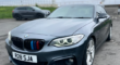 BMW 220D M SPORT 2 SERIES 2014  ENGINE SIZE 2.0 Litres FUEL DIESEL BODY 2 DOOR COUPE TRANSMISSION MANUAL SEATS 4 COLOUR GREY REG DATE 15/04/2014 95750 Miles R28 SJA