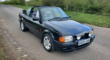 FORD ESCORT CABRIOLET ENGINE SIZE 1.6 Litres FUEL PETROL BODY 2 DOOR CONVERTIBLE TRANSMISSION MANUAL SEATS 2 COLOUR BLACK REG DATE 12/04/1990 49000 Miles G633UVK