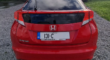 Red Honda Civic 2013, 131 C 2381, 20 photos