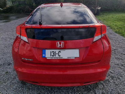 Red Honda Civic 2013, 131 C 2381, 20 photos