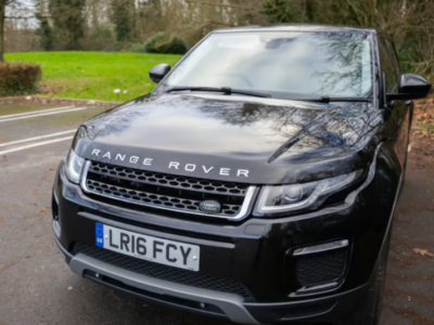 LAND ROVER RANGE ROVER EVOQUE SE TECH TD4 ENGINE SIZE 2.0 Litres FUEL DIESEL BODY 5 DOOR ESTATE TRANSMISSION MANUAL SEATS 5 COLOUR BLACK REG DATE 09/03/2016 65000 Miles LR16 FCY