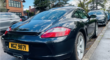 PORSCHE MODEL CAYMAN ENGINE CC 2687 cc ENGINE SIZE 2.7 Litres FUEL PETROL BODY 2 DOOR COUPE TRANSMISSION MANUAL SEATS 2 COLOUR BLACK REG DATE 31/01/2009 26950 Miles WGZ 9871