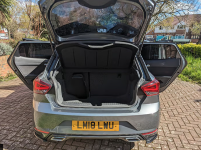 SEAT MODEL IBIZA FR TSI EVO ENGINE CC 1498 cc ENGINE SIZE1.5 Litres FUEL PETROL BODY 5 DOOR HATCH BACK TRANSMISSION MANUAL SEATS 5 COLOUR GREY REG DATE 25/04/2018  49,000 LM18 LWU