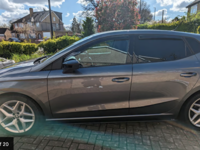 SEAT MODEL IBIZA FR TSI EVO ENGINE CC 1498 cc ENGINE SIZE1.5 Litres FUEL PETROL BODY 5 DOOR HATCH BACK TRANSMISSION MANUAL SEATS 5 COLOUR GREY REG DATE 25/04/2018  49,000 LM18 LWU