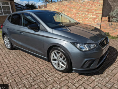 SEAT MODEL IBIZA FR TSI EVO ENGINE CC 1498 cc ENGINE SIZE1.5 Litres FUEL PETROL BODY 5 DOOR HATCH BACK TRANSMISSION MANUAL SEATS 5 COLOUR GREY REG DATE 25/04/2018  49,000 LM18 LWU