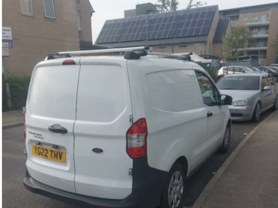 FORD TRANSIT COURIER BASE ENGINE SIZE 1.0 Litres FUEL PETROL BODY PANEL VAN TRANSMISSION MANUAL SEATS 2 COLOUR WHITE REG DATE 01/03/2022 14950 Miles YG22THV