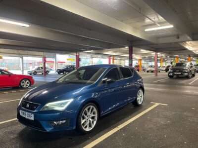 SEAT LEON FR TECHNOLOGY TSI S-A  ENGINE SIZE 1.8 Litres FUEL PETROL BODY 5 DOOR HATCHBACK TRANSMISSION SEMI AUTO SEATS 5 COLOUR BLUE REG DATE 30/03/2016  55,043 miles WA16 URF