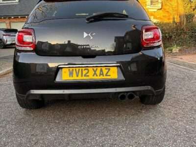 CITROEN MODEL DS3 RACING ENGINE SIZE 1.6 Litres FUEL PETROL BODY 3 DOOR HATCHBACK TRANSMISSION MANUAL SEATS 5 COLOUR BLACK REG DATE 30/03/2012 41,100 miles WV12 XAZ