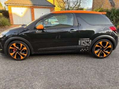 CITROEN MODEL DS3 RACING ENGINE SIZE 1.6 Litres FUEL PETROL BODY 3 DOOR HATCHBACK TRANSMISSION MANUAL SEATS 5 COLOUR BLACK REG DATE 30/03/2012 41,100 miles WV12 XAZ