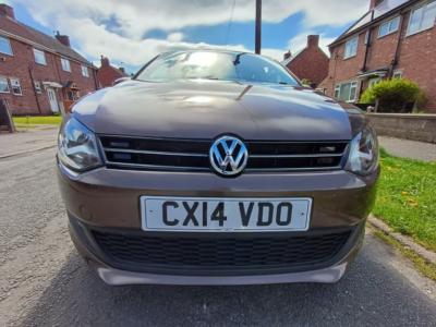 VOLKSWAGEN POLO MATCH EDITION ENGINE SIZE 1.2 Litres FUEL PETROL BODY 5 DOOR HATCHBACK TRANSMISSION MANUAL SEATS 5 COLOUR BROWN REG DATE 24/06/2014 90270 Miles CX14 VDO