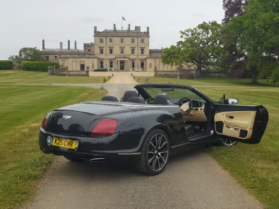 BENTLEY MODEL CONTINENTAL GTC AUTO ENGINE CC 5998 cc ENGINE SIZE 6.0 Litres FUEL PETROL BODY 2 DOOR CONVERTIBLE TRANSMISSION AUTOMATIC SEATS 4 COLOUR BLACK REG DATE 01/09/2007 82,00 miles K25 CMR