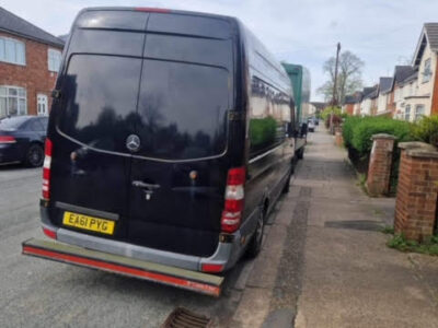 MERCEDES-BENZ SPRINTER 313 CDI ENGINE CC 2143 cc ENGINE SIZE 2.1 Litres FUEL DIESEL BODY PANEL VAN TRANSMISSION MANUAL SEATS 3 COLOUR YELLOW REG DATE 14/11/2011 202627 Miles EA61 PYG