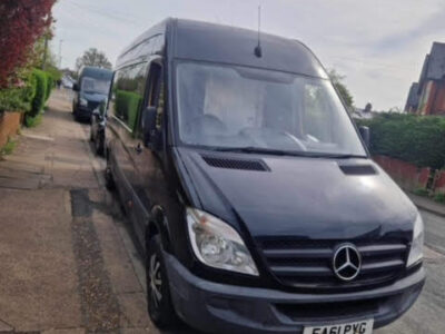 MERCEDES-BENZ SPRINTER 313 CDI ENGINE CC 2143 cc ENGINE SIZE 2.1 Litres FUEL DIESEL BODY PANEL VAN TRANSMISSION MANUAL SEATS 3 COLOUR YELLOW REG DATE 14/11/2011 202627 Miles EA61 PYG