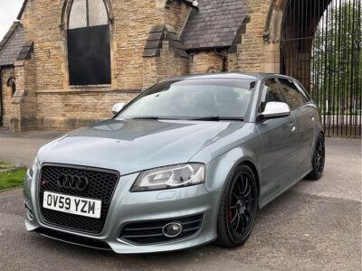 AUDI S3 QUATTRO AUTO ENGINE SIZE 2.0 Litres FUEL PETROL BODY 5 DOOR HATCHBACK TRANSMISSION AUTOMATIC SEATS 5 COLOUR GREY REG DATE 29/01/2010 118740 Miles OV59 YZM