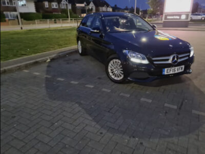 MERCEDES-BENZ C220 SE BLUETEC AUTO ENGINE SIZE 2.1 Litres FUEL DIESEL BODY 5 DOOR ESTATE TRANSMISSION AUTOMATIC SEATS 5 COLOUR BLACK REG DATE 09/07/2015 168000 Miles EF15 VFW