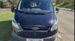 FORD TRANSIT CUSTOM 310 TDCI  ENGINE SIZE 2.0 Litres FUEL DIESEL BODY VAN – SIDE WINDOWS TRANSMISSION MANUAL SEATS 9 COLOUR BLACK REG DATE 13/02/2018 12200 Miles CH17 LUH