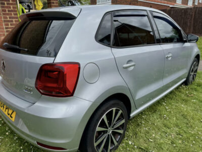 VOLKSWAGEN POLO SE TSI ENGINE SIZE 1.2 Litres FUEL PETROL BODY 5 DOOR HATCHBACK TRANSMISSION MANUAL SEATS 5 COLOUR SILVER REG DATE 03/11/2014 93000 Miles RK64 PCZ