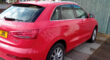 AUDI Q3 SE TFSI ENGINE SIZE 1.4 Litres FUEL PETROL BODY 5 DOOR ESTATE TRANSMISSION MANUAL SEATS5 COLOUR RED REG DATE 22/05/2014 74320 Miles SB14 JWL